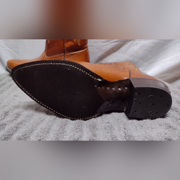 Like New Pathfinder JB Dillon Ponderosa Color Western Cowboy Boots Men's sz 9.5D - Picture 12 of 15